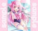 萌えカワイイ！イラストお描きします フリルやリボンなどが得意です！様々な用途にお使いいただけます イメージ3