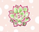 多肉植物のイラストや漫画を制作いたします ハオルチア、セダム、エケベリアなど誠心誠意描写します！ イメージ1