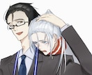 魅力のあるキャラクターの絵を描きます アイコンやヘッダー、趣味用のイラストにおすすめです！ イメージ4