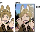 単体絵・デフォルメ描きます かっこいい、かわいいイラスト描きます！ イメージ2