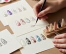 現役ネイリスト考案-オリジナルデザイン提案します 季節のトレンドを取り入れたカスタムオーダーネイルデザイン イメージ2