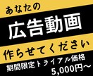 広告動画作成いたします 【動画制作にお悩みの方へ　ぜひお手伝いさせてください】 イメージ1