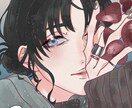 SNS用のアイコンイラスト作成します おしゃれ/ かっこいい/ モード系な雰囲気が得意です！ イメージ6