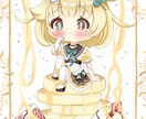 ゆめかわな女の子やアイドルのような女の子を描きます 二次利用料込み！ミニキャラは小物2つまで無料！ イメージ5