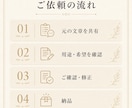 文章を自然で読みやすくリライトします 内容を活かしながら伝わる文章に整えます イメージ3