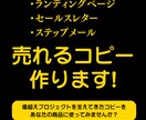 セールスコピー作成！売れるコピーをつくります あなたの想いを形にしながら読み手に刺さる売れるコピーを作成 イメージ1