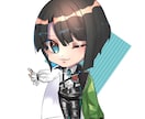 キラキラおめめのデフォルメアイコン描きます 納品最短1日！キラキラデフォルメアイコン イメージ3