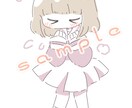 かわいい絵柄好きな人向けの絵柄描けます ゆるふわほんわか かわいいミニキャライラスト イメージ1