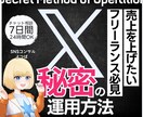 フリーランスの売上UPで明るい未来を作ります 秘密のX運用方法を7日間チャットで完全聞き放題 イメージ1