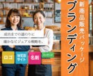 販売戦略から考える【 はじめのデザイン】します 新商品販売に向けたブランでイングパッケージ イメージ1