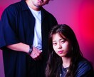モデルとカメラマンでお店等の宣材写真撮影承ります 男性モデルは俳優女性モデルはダンサーモデル犬も在籍 イメージ2