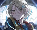 透明感×重厚感のあるイラストを仕上げます キャラ一枚絵、立ち絵、サムネイル、歌ってみたイラストなど イメージ3