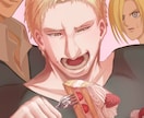 丁寧な絵柄でかっこいい・可愛い一枚絵を描きます 男性、女性どちらもキャラらしさを引き出すイラストを描きます！ イメージ4