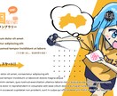 女性キャラクター描きます アニメ的なキャラクターを描きます。 イメージ2