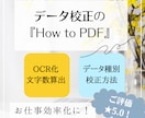 校正者・ライター向け◎データ校正をPDFで教えます 画像入りでわかりやすい資料へ更新！　プロ校正者を目指す方へ イメージ1