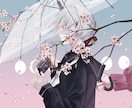 アイコン迷っている方！私の絵で飾って満足させます 暗いな雰囲気から明るいものまで！代理キャラや創作キャラまで！ イメージ2