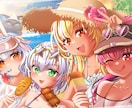 サムネイル、グッズ用等お好みのイラストお描きします あなたの好きを形にするお手伝いをいたします! イメージ2