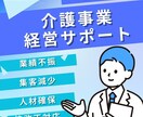 介護経営のお悩みサポートます 経営回復！起業サポート！業績向上！人材確保！ イメージ1