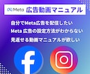 Meta広告│自分で設定～配信できる動画提供します インスタ・Facebook広告を自社で運用したい方向けの動画 イメージ1