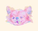 愛犬の似顔絵描きます 誕生日記念やオリジナルグッズ印刷で愛犬のイラストが欲しい方へ イメージ4