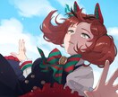 高クオリティなイラスト作成をいたします サムネ、アイコン、立ち絵など希望のものをお描きします イメージ4