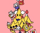 ポップでおかしなイラスト描きます ちょっぴりおかしなかわいい世界 イメージ4