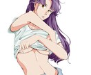 SNSのアイコンや投稿用のイラストを作成します 初心者の為低価格でご提供致します！顔アップから全身まで イメージ5