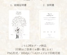 世界に一つだけの結婚証明書描きます ゲスト参加型 |結婚証明書｜ウェディングツリー似顔絵オーダー イメージ3
