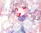 可愛いイラスト作成いたします 配信イラストからLive2Dモデルまで制作可能です！ イメージ1