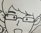 手描き＆ゆるめな画風の似顔絵を描きます SNSのアイコン、素材利用にぜひ！ イメージ2