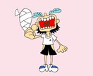 イラスト、似顔絵、ロゴ、キャラ作成します ☆プレゼントやご自身のアイコンなどに☆ イメージ2