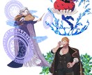 全身イラストを描きます TRPGや動画等でご使用いただけます。 イメージ2