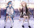 商用利用OK◎　イラスト制作承ります 厚塗り、ストーリー性重視のイラストを制作いたします イメージ6