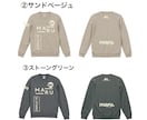 オリジナルトレーナー作成します チームグッズ、オリジナルプレゼント、記念品など イメージ2