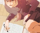 物語や関係性が伝わる表紙イラストを制作します 小説・同人誌向け表紙イラストを制作します イメージ2