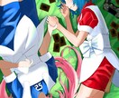 パキッ！とした可愛いイラストます メリハリの利いた色のイラスト。 イメージ5