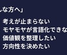 あなたの考え・悩み・アイデアを短時間で整理します 思考の構造化で本質を一緒に見つけます イメージ2