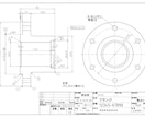 機械系図面・2D/3DCAD作成します 2D/3DCADデータ化・3Dから加工用図面作成等 イメージ2