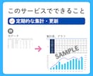 毎月のExcelデータ入力･集計･更新　対応します 繰り返し行うExcel作業を代行します イメージ4