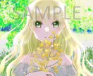 最安値1000円で高級感のあるアイコン描きます 光と透明感あふれる素敵イラスト イメージ1