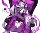 カッコイイ、美麗なイラスト制作いたします 【最短1週間納品！】MVやサムネイルなんでも承ります イメージ6