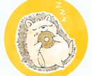 手描き風のあたたかいタッチでアイコン描きます もっふもふの動物をアイコンにしてみませんか？ イメージ6
