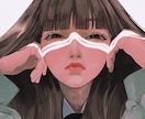 かわいい＆かっこいい人物イラストを描きます 透明感のある柔らかい雰囲気の人物イラストを制作します。 イメージ1