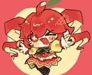 かわいいデフォルメイラストを描きます 可愛いイラストが欲しい人向け！要素数個でキャラも作れる！ イメージ1