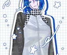 厚塗り風で可愛いアイコン描きます 他サイト実績10件以上！可愛い女の子を描くのが得意です!！ イメージ2