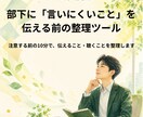 部下に注意・指導する前の考えを10分で整理します 注意・指導の前に、伝えること・聴くことを10分で整理 イメージ1