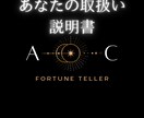 本当のあなたの取り扱い説明書を鑑定します あなたの本当の中身を知りたくないですか？ イメージ1