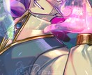 鮮やかに煌めくイラスト(一枚絵)を描きます ◇割れたガラスのような美しさ、鋭さ、強かさを。◇ イメージ7