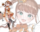 商用・二次・キャラデザ込み！　立ち絵制作いたします 衣装や表情にもこだわり、活動に長く使えるものをお届けします イメージ6