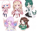 ふんわり可愛いSD・ミニキャライラスト描きます 商用利用料込！SNS・配信・動画・グッズなどにオススメ◎ イメージ3